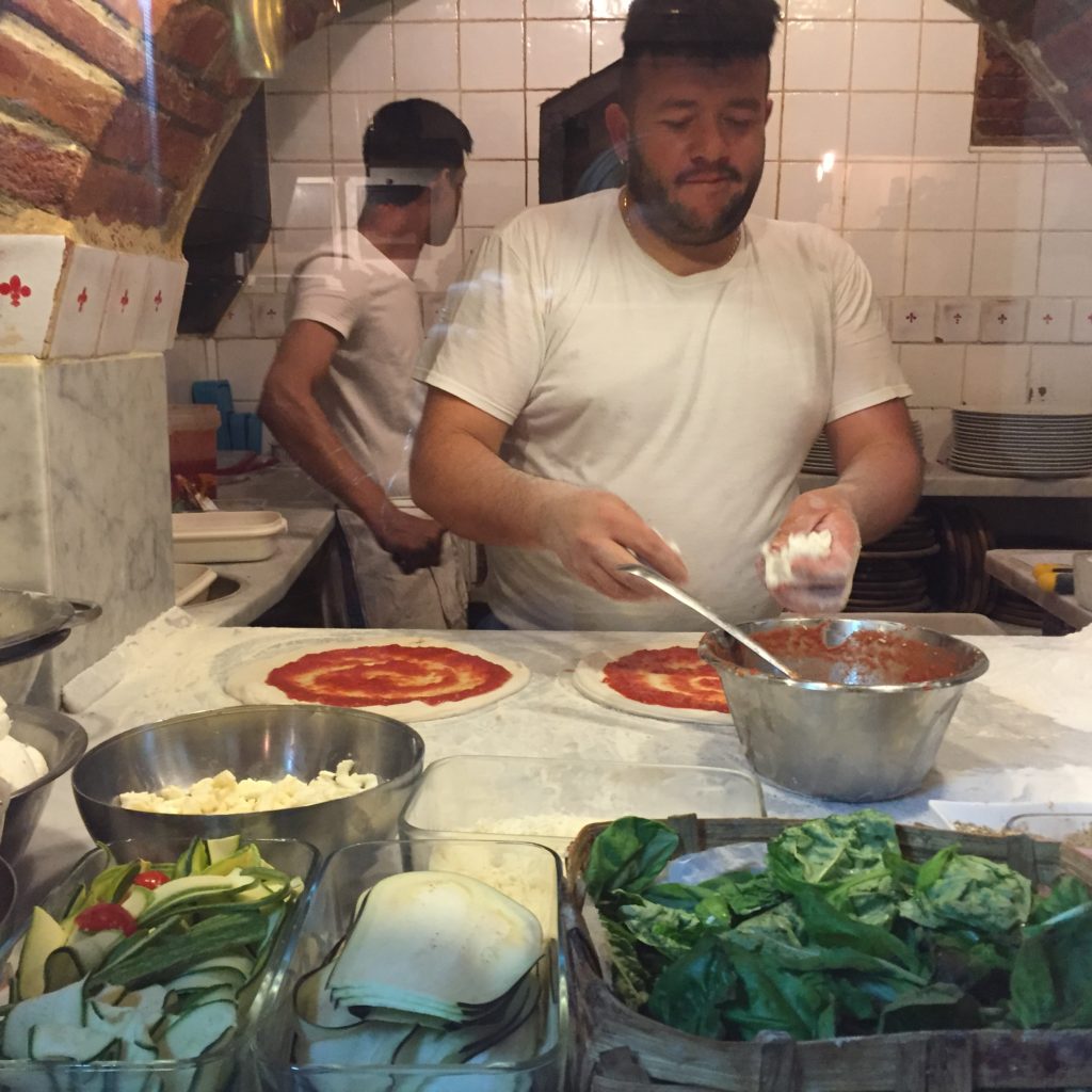 pizza in Florence