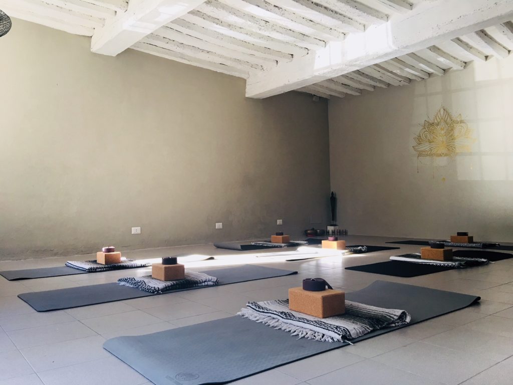 yoga in Tuscany