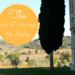 cost of moving to Italy